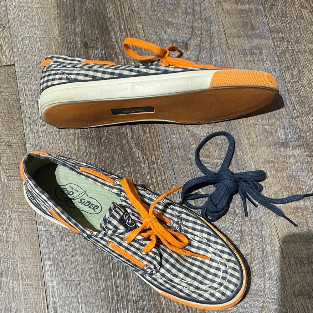 Sperry Plaid Checkered Boat Shoes